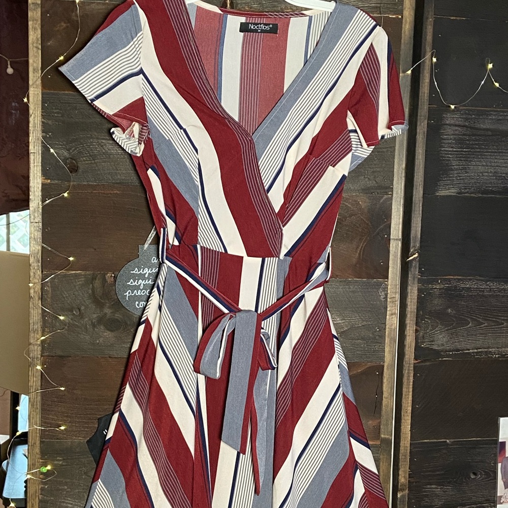 Fit and flare summer dress